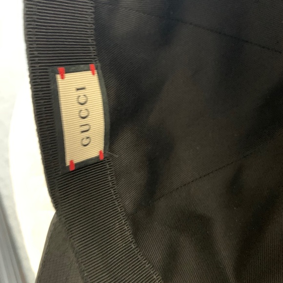 Original GG canvas baseball hat with Web - Picture 8 of 11